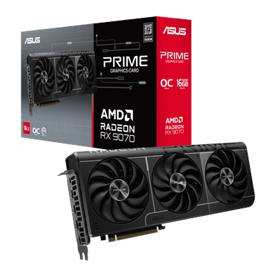 Asus AMD Radeon RX 9070 Graphic Card - 16 GB GDDR6